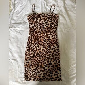 Leopard Print Bodycon Dress